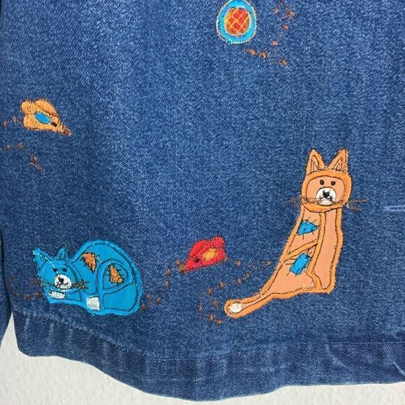 Vintage Cat Embroidered Jacket  - Picture 12 of 12